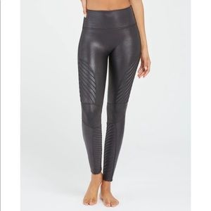 Spanx Faux Moto Leggings